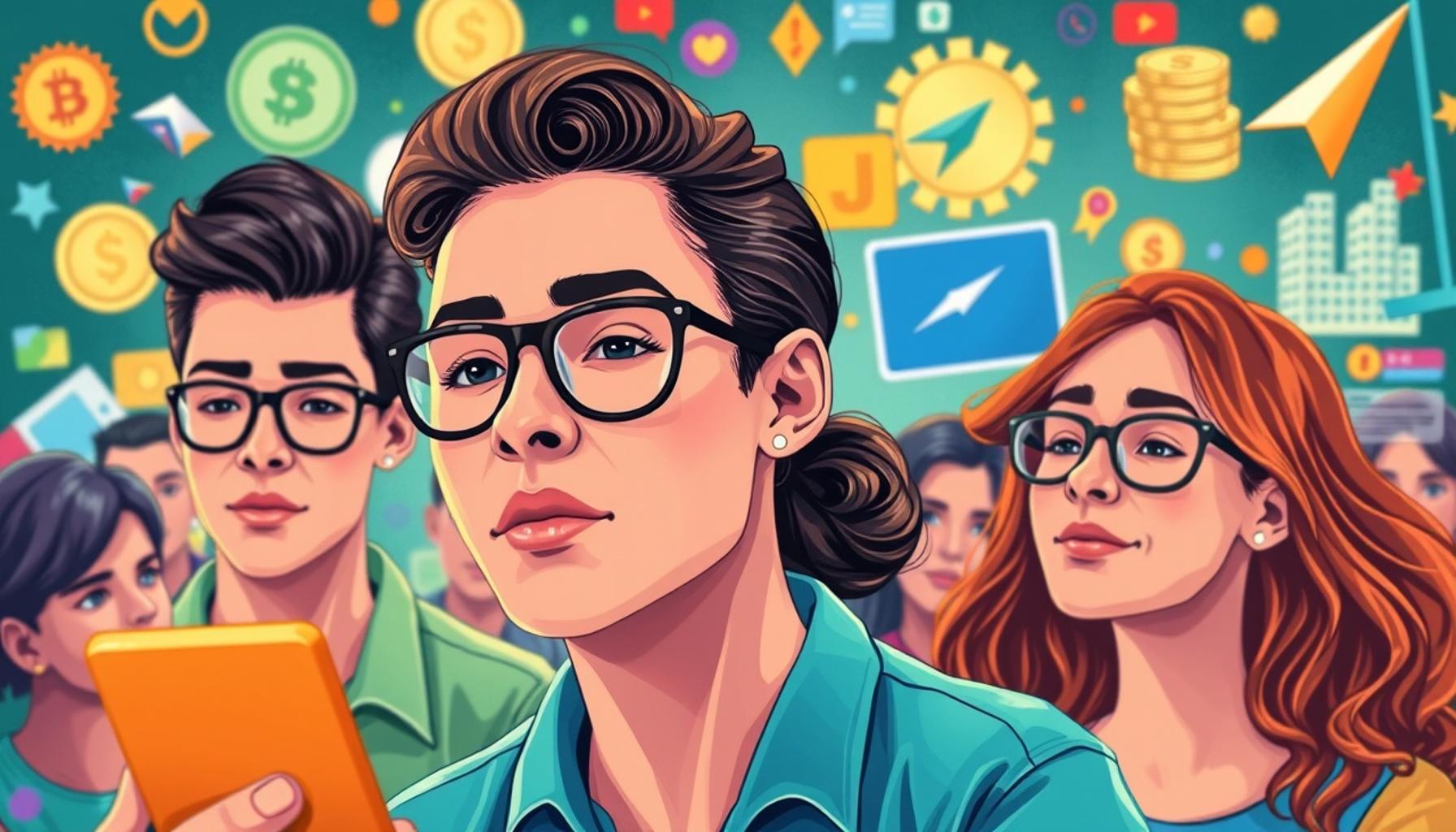 The Impact of Social Media on the Formation of Digital Identity Among Young People